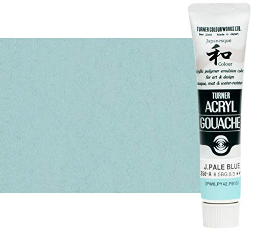 20ml Turner Acrylic Gouache Japanesque Pale Blue 350