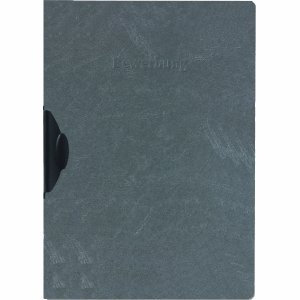 Herlitz Bewerbungshefter Karton grau