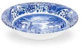Spode - Italienisch Blaue Porzellan Schale, 15 cm, Rund, Keramik, Mikrowellengeeignet