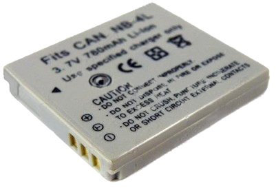 NB-4L NB4L Battery For Canon IXUS 60 65 70 75 80 IS