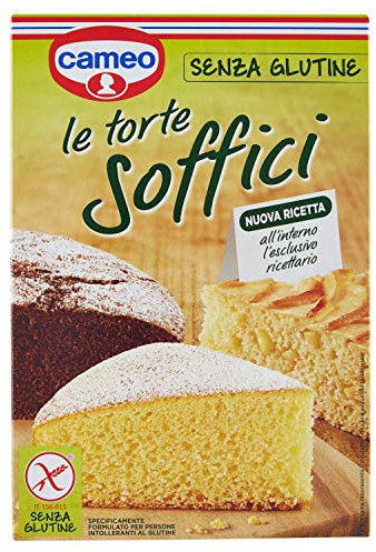 Cameo Preparato per Torte Soffici senza Glutine, 364g