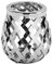 Otis/Windlicht,Edelstahl,mit Glas/H.15cm,D.14cm