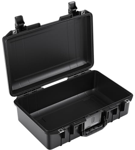 PELI 1485Air Maleta fotográfica Ligera para estabilizador Gimbal y cámaras DSLR, estanca e Impermeable al Polvo, 18L de Capacidad, Fabricada en EE.UU., sin Espuma, Color Amarillo