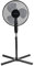 TROTEC Standventilator TVE 17 S – 40 Watt, oszillierend 80°, 3 Stufen, Ø 40 cm, höhenverstellbar, leise, schwarz