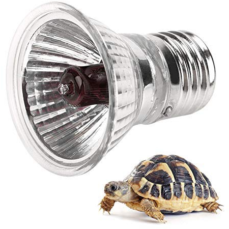 E27 Reptile Heizung Glühbirne, Aquarium Sonnenbad Lampe Wärme Emitter für Haustier Reptile Schlange Schildkröte (100W)