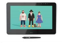Wacom Cintiq Pro 16 graphic tablet 5080 lpi 345 x 194 mm USB Black