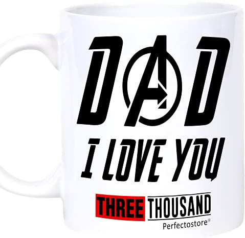 Fathers Day Mug for Dad - I Love You fans mug, Dad Mug from Daughter if had different dad i would kick him in face coffee mug tea cup 11oz