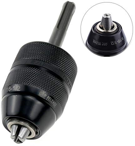 SDS Heavy Duty Chuck Adapter Professional 1/2-20 UNF Schnellwechsel Schnellspannbohrfutter Werkzeug 2-13 mm mit 1/2 SDS Adapter wolovo
