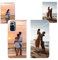 Sunrive Coque personnalisée Compatible avec Xiaomi Redmi Note 10 Pro, Personnalisable avec Votre Propre Image,Photo,Texte,DIY Leather Housse Étui PU Cuir + Tour de Cou Telephone Universelle