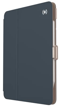 Speck iPad Pro 4. Generation Hülle – Harte Rückseite Hülle für Apple iPad Pro 11 Zoll (2022) – Schlanker Multi-Range-Ständer, Apple Pencil Halter, Fallschutz, Kameraschild – Balance Folio
