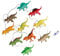 Ailan 1,5 m Lange Dinosaurier Lichterkette mit 10 LEDs, USB/batteriebetrieben, dekorative Lampe, lustige Girlande, Nachtlichter, Schlafzimmer, Wohnzimmer, Hof