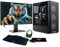 Fierce PC Gaming 24 Monitor Bundle - AMD Ryzen 5 5500 3.6GHz, RTX 3050 8GB, 16GB RAM 3200MHz, 1TB NV3 M.2 NVME SSD, Windows 11, Keyboard, Mouse, Headset