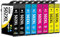 Emojink 8Pack 502XL Druckerpatronen für Epson 502 XL Kompatibel für XP-5100 für WF 2860 für Workforce WF-2865 WF-2880 WF-2885 Expression Home XP-5105 XP-5150 XP-5155, 8 Pack