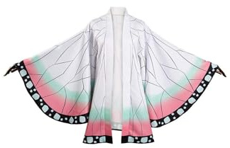 NoryNick Kochou Shinobu Cosplay Kimono Umhang Halloween Kostüm Umhang