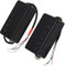 Humbucker – guitare électrique magnétique en céramique, 2 pièces, micro noir, manche et pont, pièces de guitare Kit Micro Guitare Electrique