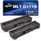 Superprint MLT-D111S Toner Schwarz Kompatibel für Samsung D111S MLT-D111S D111L MLT-D111L für Samsung Xpress SL-M2020 2020W 2022FW 2022W 2070FW 2070W (2er-Pack)