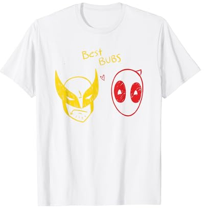 Deadpool & Wolverine Best Yellow Maglietta