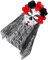Cabilock Maskerade Maske Für Frauen Tag Der Toten Maske Schicke Party Maske Cosplay Maske Mexikanische Tag Der Toten Maske Halloween Augenmaske Tag Der Toten Maske Für