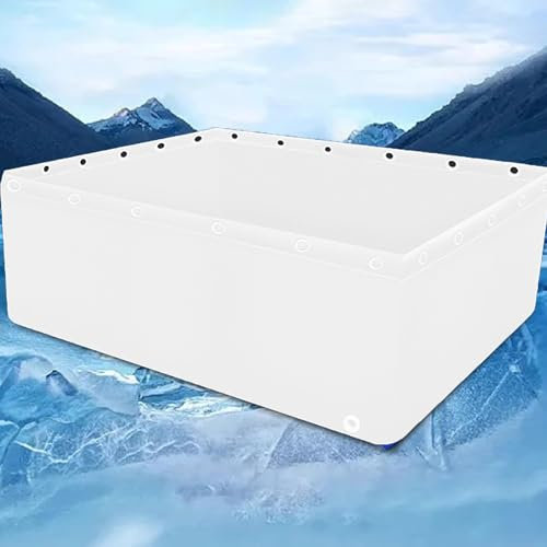 Faltbarer Fischteich, Multifunktions-Fischteich, PVC-Teiche, Planen-Wasserspeicherteich, Hochleistungs-Planen-Wasserspeicherbecken, 2 m wasserdichter Fischteich für den Außenbereich, temporä