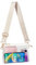 FAN ONUO Clear Purse for Women Stadium Approved, Small Clear Crossbody Bag Clear Stadium Bag for Concerts Sports Events, Gold-2