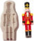Nutcracker Silicone Molds,3D Nutcracker Soldier Silicone Mold,Chocolate Moulds,for Cake Baking Tools