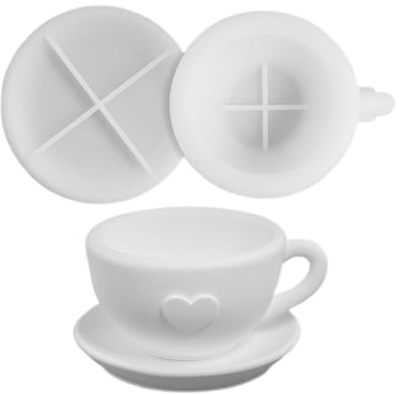 Round Tray Silicone Moulds Casting Moulds for Bowl, Large Epoxy Resin Silicone Moulds for Making Epoxy Resin, Silicone Moulds Clay Moulds, Tea Cup Resin Casting Mould