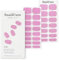 SnailCure Semi Cured Gel Nail Strips - 30 Pcs, Glossy Real Gel Wraps, Long-Lasting, Vegan & Cruelty-Free, Chip-Resistant Manicure, Easy to Apply, Lasts 14+ Days, UV Lamp Required (Bonbon)