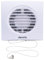 Devola 100mm Extractor Fan With Pull Cord, 4 Inch Bathroom Fan, Kitchen Fan, Made in Britain (Pull Cord)