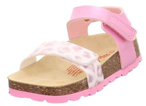 Superfit Mädchen FUSSBETTPANTOFFEL Rosa 5530