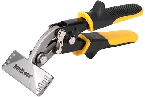 HURRICANE 3 Inch Offset Hand Seamer, Sheet Metal Bending Pliers for Roofing, Siding, HVAC, and Metalwork Applications