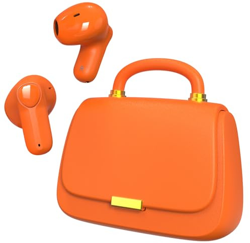 ANCwear Wireless Bluetooth 5.3 Kopfhörer, In-Ear-Kopfhörer mit 13 mm Treibern, 22 Stunden Spielzeit, TWS-Kopfhörer mit eleganter kompakter Ladebox, Hi-Fi-Sound, für Damen und