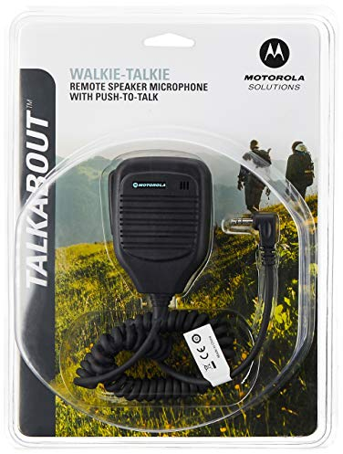 Motorola Remote Speaker with Push-to-Talk Microphone