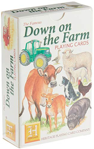 Heritage Playing Cards - Down on the Farm Playing Cards [Toy]