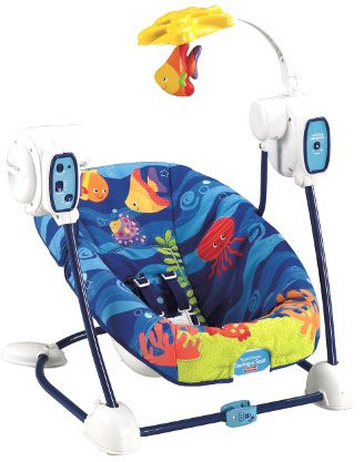 Fisher Price T2068 - Altalena seggiolino Amici del Mare