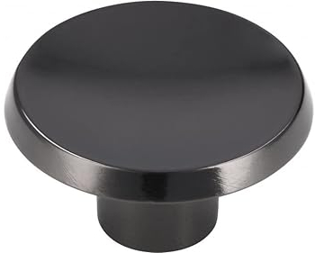 SIRO Möbelknopf Pinneberg, Schlicht, Druckguss anthrazit, 37 mm x 20 mm x 37 mm, 918-38ZN16