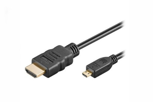 mr!tech Câble HDMI <-> HDMI Micro D pour Gopro Hero3 Black, White & Silver Edition