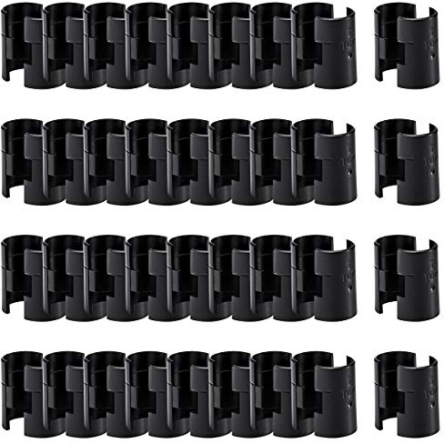 72Pcs Wire Metal Shelving Clips for 1 Post, 36 Pairs Plastic Replacements