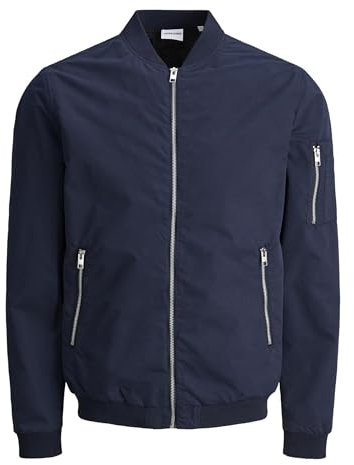 Jack & Jones Plus JJERUSH Bomber PS Noos, Blazer Bleu Marine, 2XL pour des Hommes