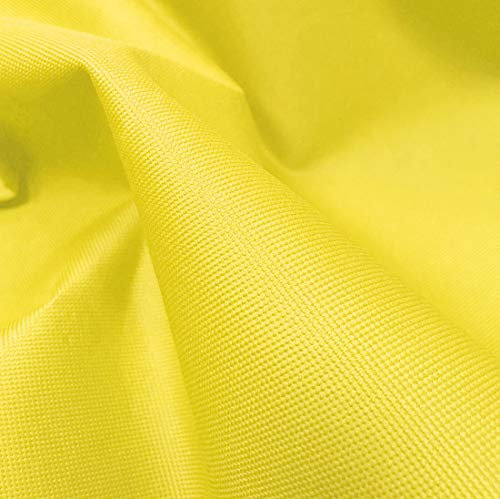A-Express Yellow 20oz Heavy Duty Thick Waterproof Canvas Fabric 600D Outdoor Cover 5X Meters