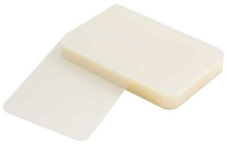 Lámina Rígida Transparente para Base Bolsa Vacío - 160x250mm