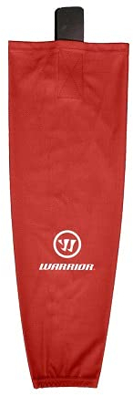 Warrior Pro Hockey Stutzen einfarbig, Farbe:rot, Größe:Junior