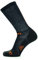 UYN Herren Cycling Aero Winter Socken, Black/Orange, 42/44