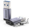 MOGOOD USB C Buchse auf USB Stecker Adapter Typ C auf A Ladekabel Adapter US-B C auf US-B-Adapter Kompatibel mit AirPods 3,iPad mini/Air, iPhone 13/12 Pro Max, Apple Watch Series 7 usw