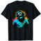Monkey DJ mit Kopfhörer & Sonnenbrille | Party T-Shirt
