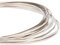 BENECREAT 18 Gauge 1mm Flacher Edelstahldraht, 22.97 Fuß/7 m Metall-Basteldraht, Edelstahldraht Für Schmuckherstellung, Skulptur, Blumenarrangements