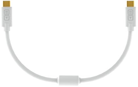 DJ TechTools Chroma Cables USB C to C white, 0,25 m - Kabel für DJs