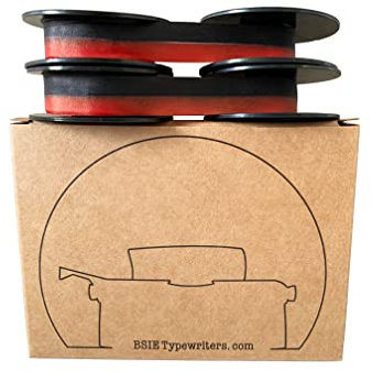 CONTINENTAL SCHREIBMASCHINENBAND - BSIE Typewriters - (2 x Schwarz & Rot)