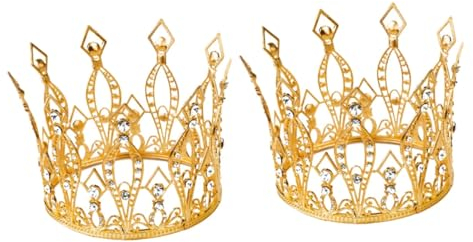 STOBAZA 2st Haarschmuck Aus Strass Teekannenwärmer Aus Keramik Aufbewahrung Von Bananenbehältern Geburtstagskuchendekoration Popcorn-schüssel Strasssteine Braut Haarring