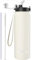 GOPPUS 1L/32oz Bouteille d'eau en Acier Inoxydable avec Paille 1 Litre Bouteille d'eau Thermique Chaude à Double Paroi en Acier Bouteilles d'eau Isolées Bouteille d'eau Froide étanche Adulte