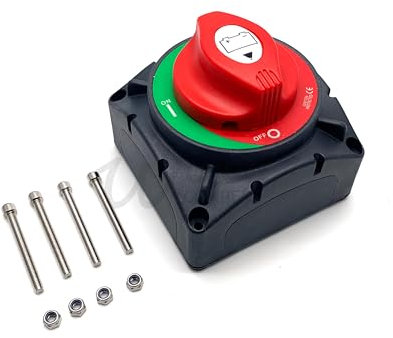 Large Heavy Duty 12V/24V/36V/48V 600A/2500A DC Battery Power Isolator Kill Switch